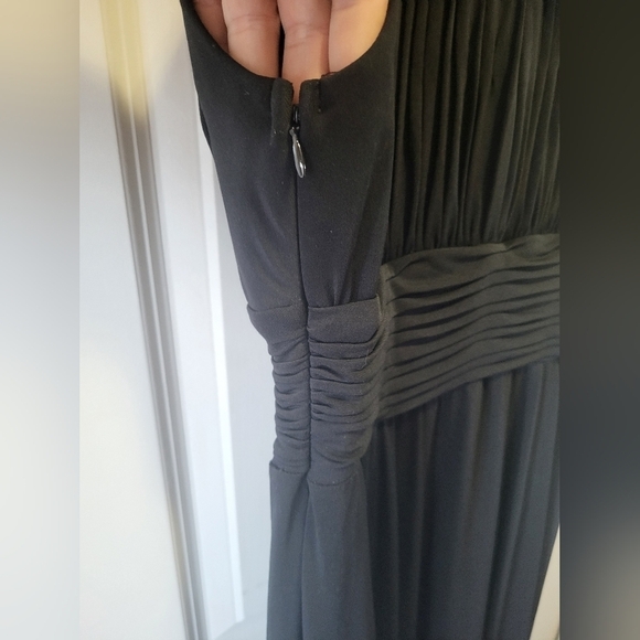 SANGRIA Size 10 Formal Black Dress - Picture 4 of 7